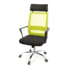 Кресло АКЛАС Крокус CH TILT Черный (Черный Салатовый) Кресло АКЛАС Крокус CH TILT Черный (Черный Салатовый)